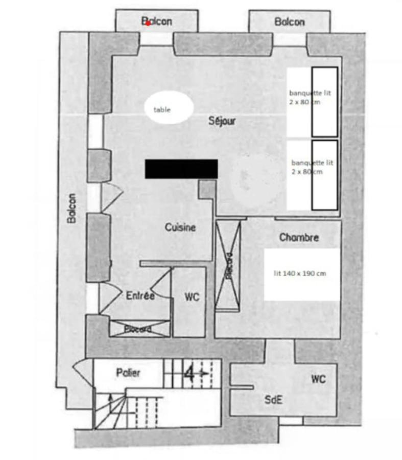 Appartement 6 Personnes, Les 3 Vallees, Pres Des Thermes Brides-les-Bains Buitenkant foto